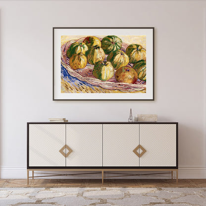 Capture the essence of rustic charm with this Impressionist still life painting. Depicting a for Foyer