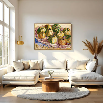 Capture the essence of rustic charm with this Impressionist still life painting. Depicting a for Living Room