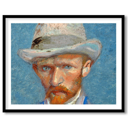 This expressive artwork captures the thoughtful gaze of a gentleman, painted with bold, textured for lovely-house