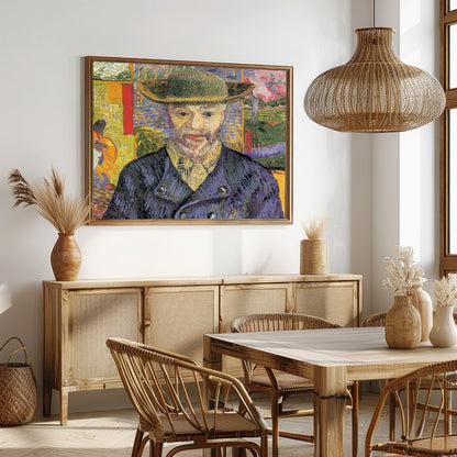 Immerse yourself in a vibrant tapestry that captures the essence of rustic charm with a modern for Dining