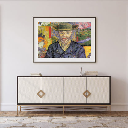 Immerse yourself in a vibrant tapestry that captures the essence of rustic charm with a modern for Foyer