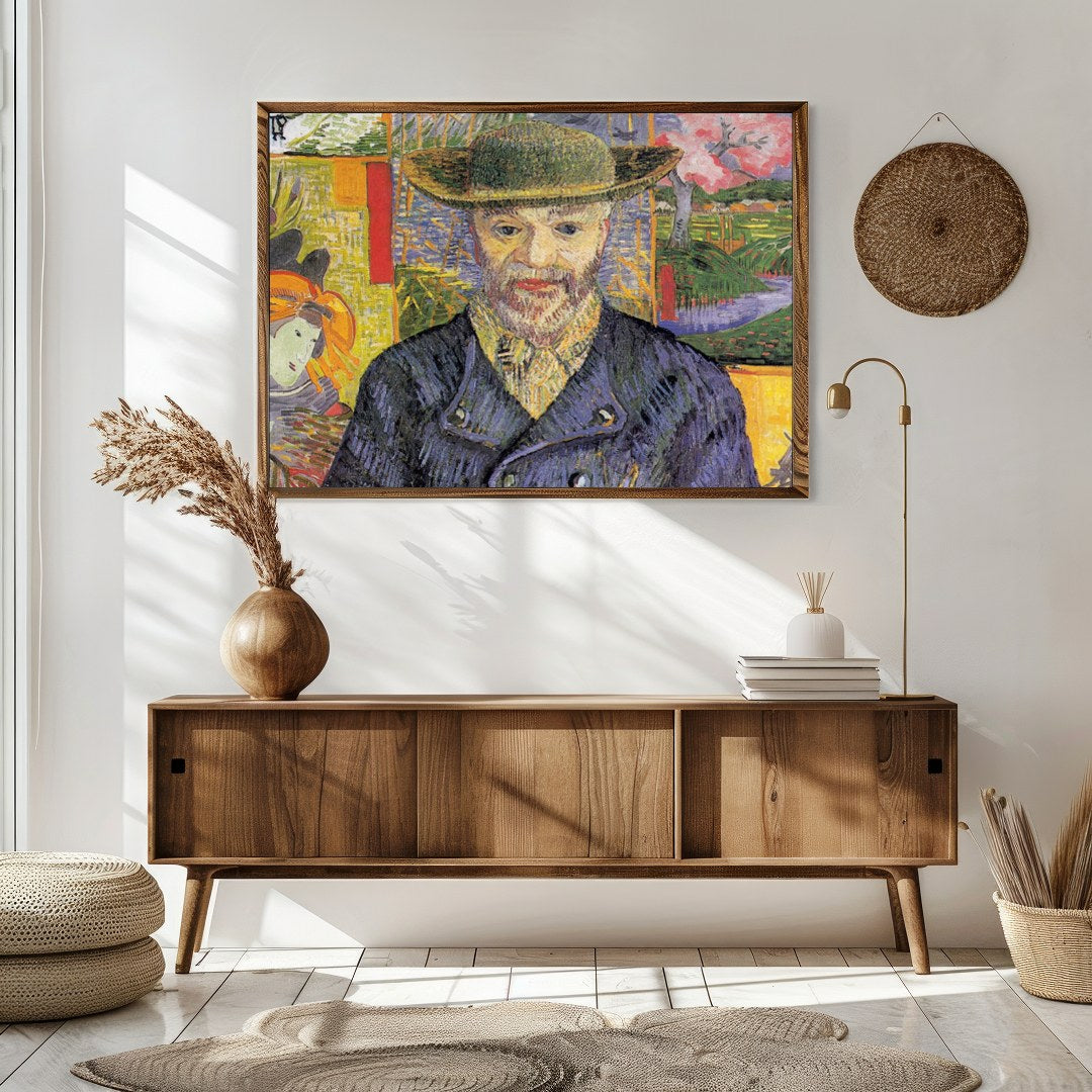 Immerse yourself in a vibrant tapestry that captures the essence of rustic charm with a modern for Sitting Area
