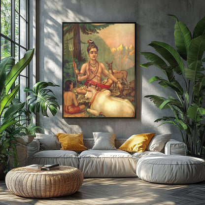 Immerse yourself in the tranquil ambiance of this captivating artwork, depicting a serene scene of for Balcony