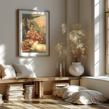 Immerse yourself in the tranquil ambiance of this captivating artwork, depicting a serene scene of for kitchen