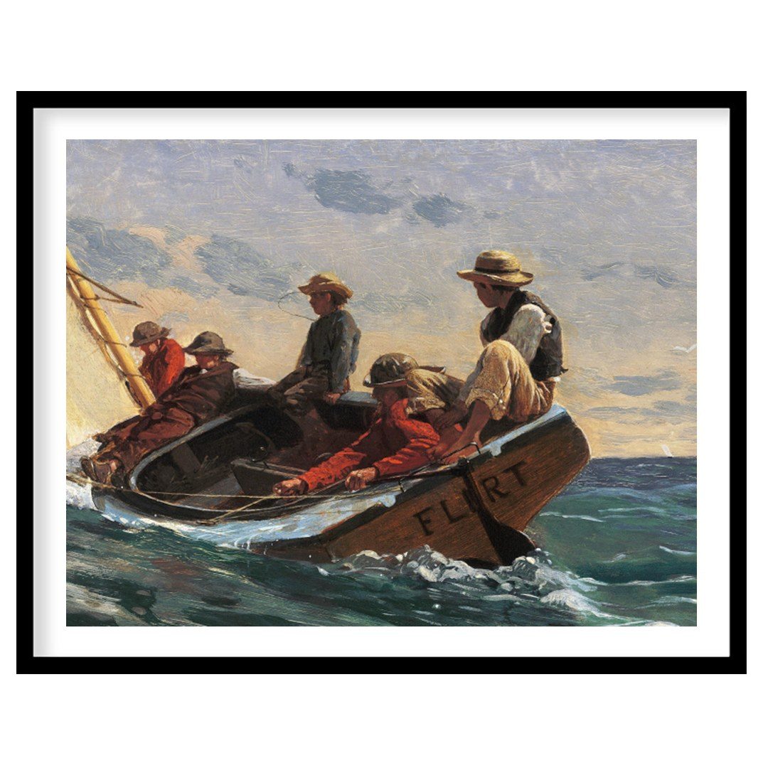 Capture the serene yet adventurous spirit of a classic maritime journey with this stunning wall art for haven
