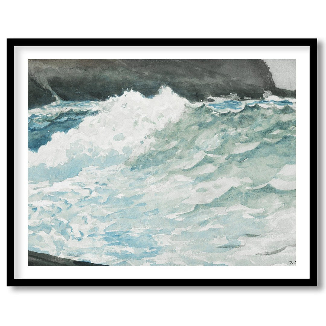 Capture the raw beauty and power of the ocean with this stunning piece, portraying the dynamic for nook