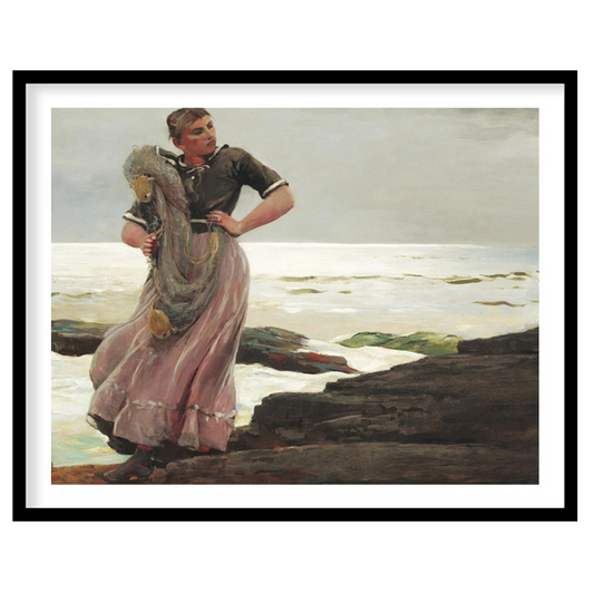 Immerse yourself in the serene beauty of the coastline with this captivating artwork. The blend of for interior