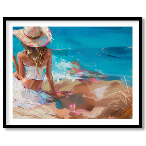 XL - 24"x36" / Canvas / Black