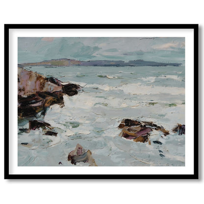 Immerse yourself in the tranquility of nature with this exquisite impressionist landscape capturing for sanctuary