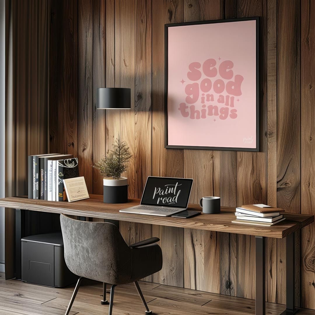 See Good in All Things Painting at See Good in All Things buy online at Paint Road featuring aesthetic art for wellness and dorm room