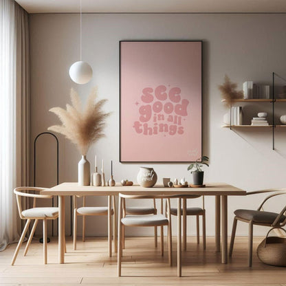 See Good in All Things Painting at See Good in All Things buy online at Paint Road featuring aesthetic art for wellness and dorm room
