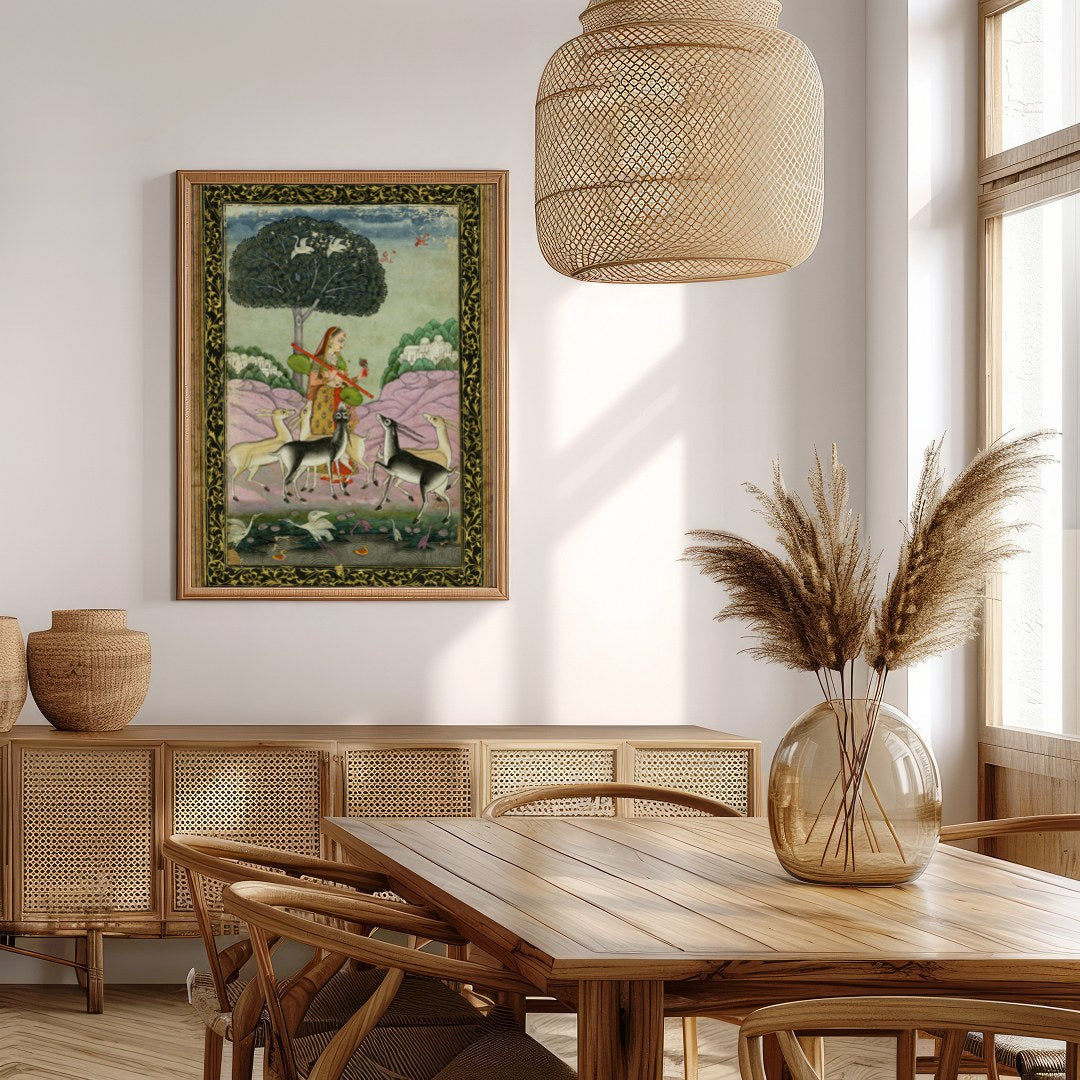 Immerse yourself in the timeless beauty of this exquisite piece, showcasing a serene scene of for Extra Kitchen