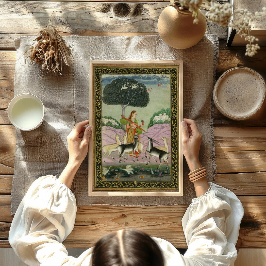 Immerse yourself in the timeless beauty of this exquisite piece, showcasing a serene scene of for Kitchen