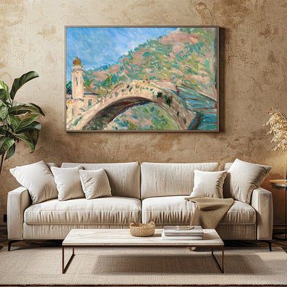 Capture the essence of serene afternoon light with this impressionist masterpiece depicting a for Family Room