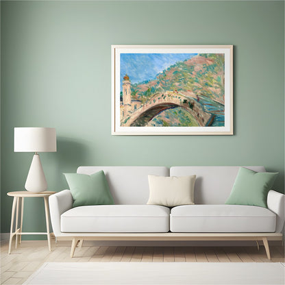 Capture the essence of serene afternoon light with this impressionist masterpiece depicting a for Hall