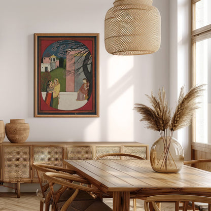 Immerse yourself in the timeless elegance of 'Serenade Under the Blossoms,' a captivating piece for Extra Kitchen