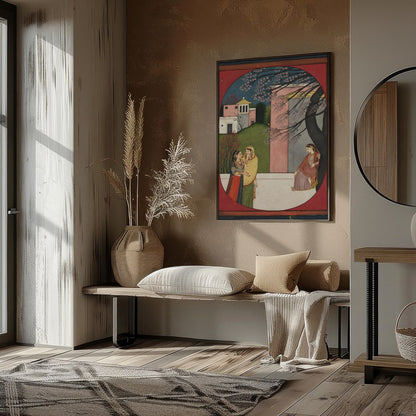Immerse yourself in the timeless elegance of 'Serenade Under the Blossoms,' a captivating piece for house