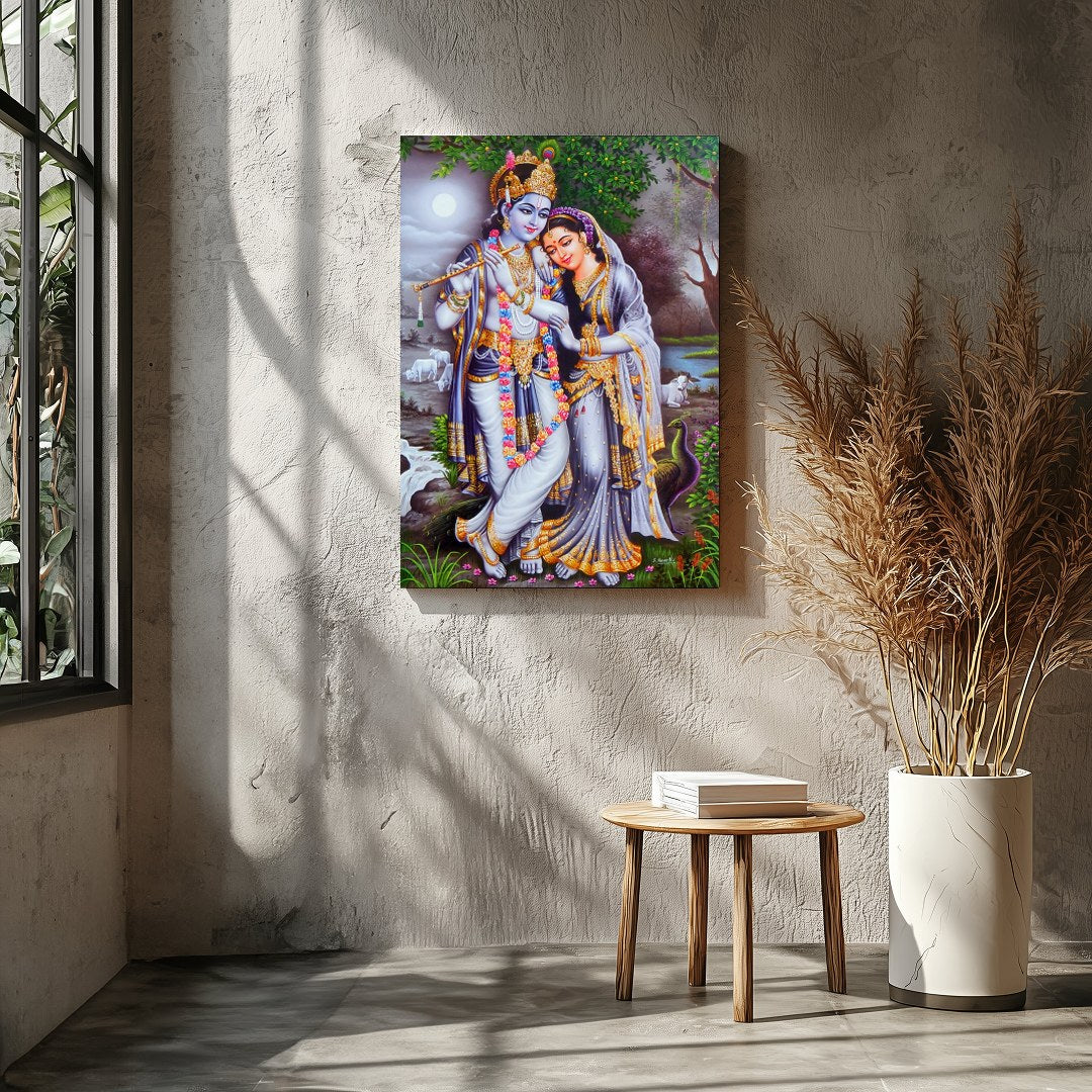 Immerse yourself in the tranquility of this artwork, capturing the essence of divine love under the for Entrance