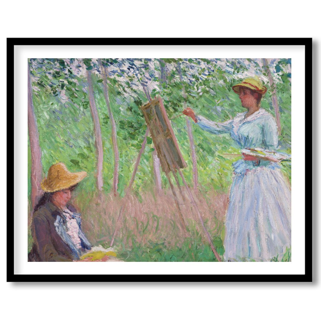 Immerse yourself in a tranquil scene with this stunning Impressionist artwork capturing a moment of for sweet-home