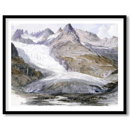 Capture the tranquility of the majestic mountains with this breathtaking watercolor painting. The for office