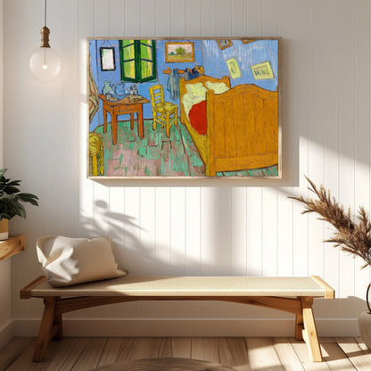 Immerse yourself in the tranquil charm of this charming wall art, capturing the essence of a for Hallway
