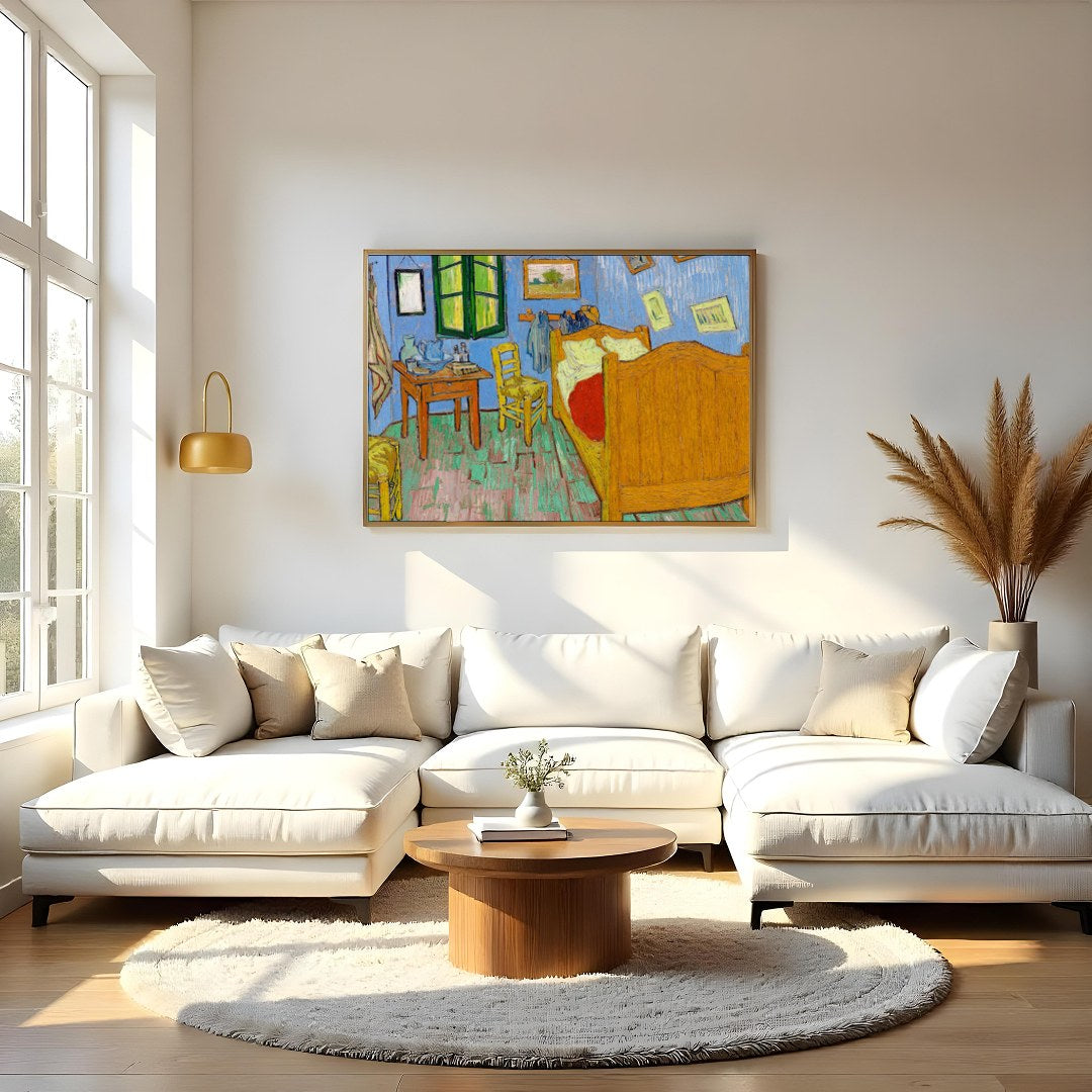 Immerse yourself in the tranquil charm of this charming wall art, capturing the essence of a for Living Room