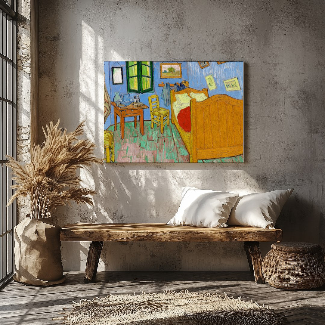 Immerse yourself in the tranquil charm of this charming wall art, capturing the essence of a for Veranda