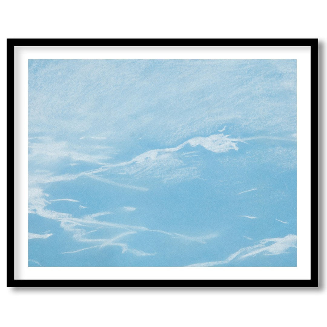 Immerse yourself in tranquility with this stunning depiction of serene blue skies. The ethereal for kitchen