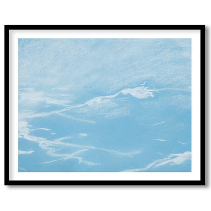 Immerse yourself in tranquility with this stunning depiction of serene blue skies. The ethereal for kitchen