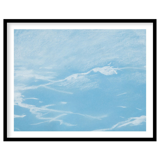 Immerse yourself in tranquility with this stunning depiction of serene blue skies. The ethereal for kitchen