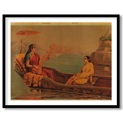 Experience the tranquil beauty of 'Serene Boat Melody', a captivating artwork depicting a for place