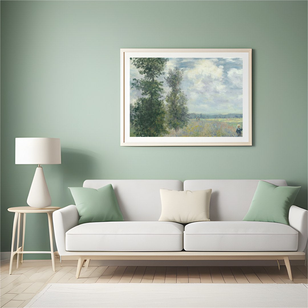 Immerse yourself in the tranquility of nature with this lush countryside landscape. The soft for Hall