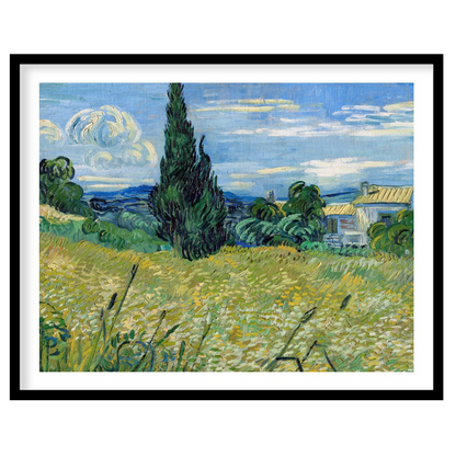 Immerse yourself in the tranquil allure of the countryside with this stunning artwork. Featuring for sweet-home