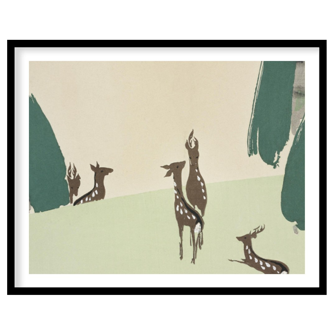 Immerse yourself in the tranquility of nature with this captivating wall art depicting a serene for sweet-home