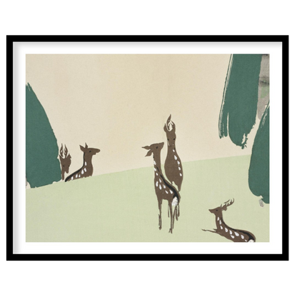 Immerse yourself in the tranquility of nature with this captivating wall art depicting a serene for sweet-home