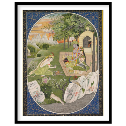Immerse yourself in the tranquil beauty of this exquisite artwork, showcasing a harmonious for gallery