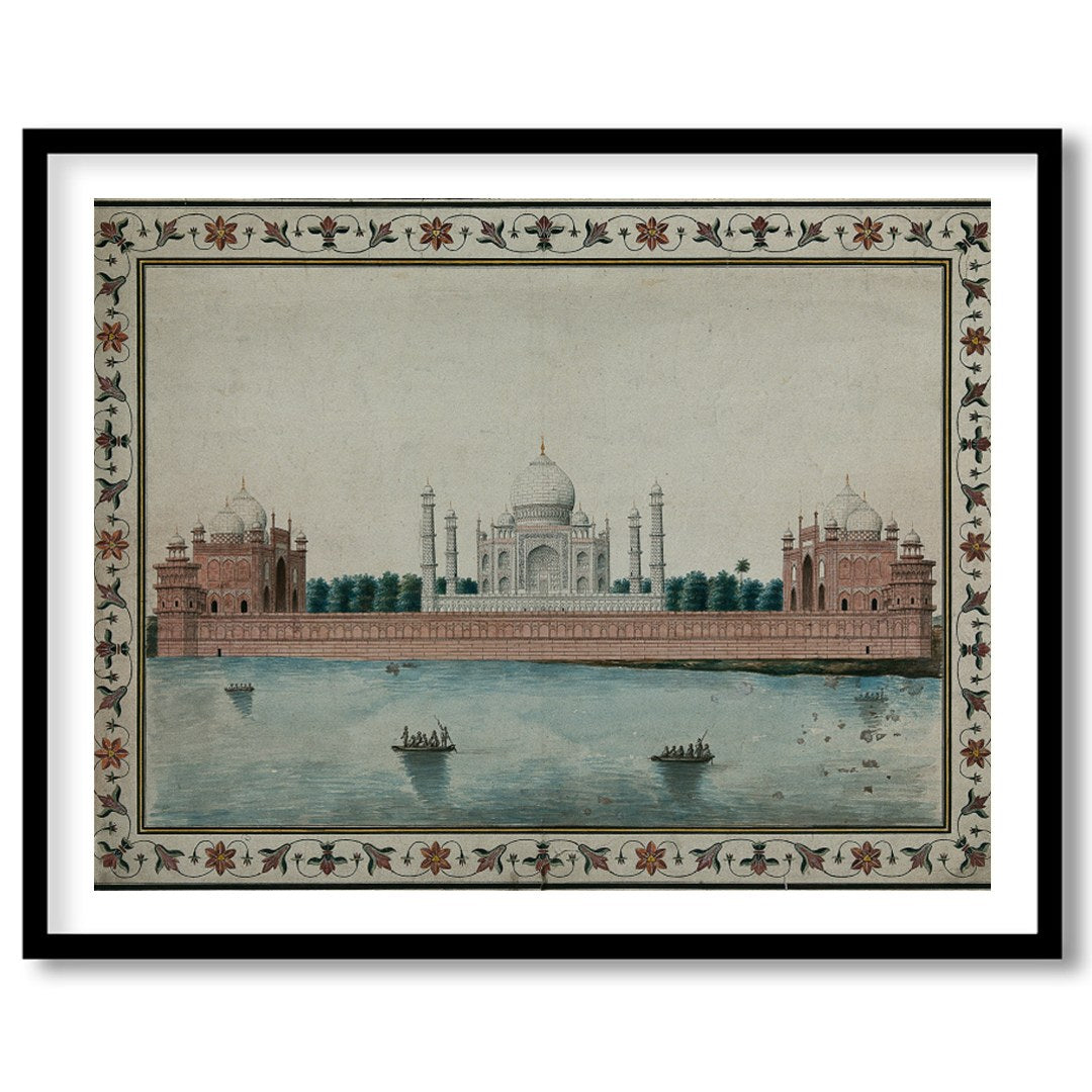 This exquisite artwork captures the timeless beauty of an iconic architectural wonder reflected for bedroom
