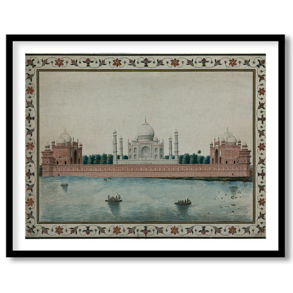 This exquisite artwork captures the timeless beauty of an iconic architectural wonder reflected for bedroom