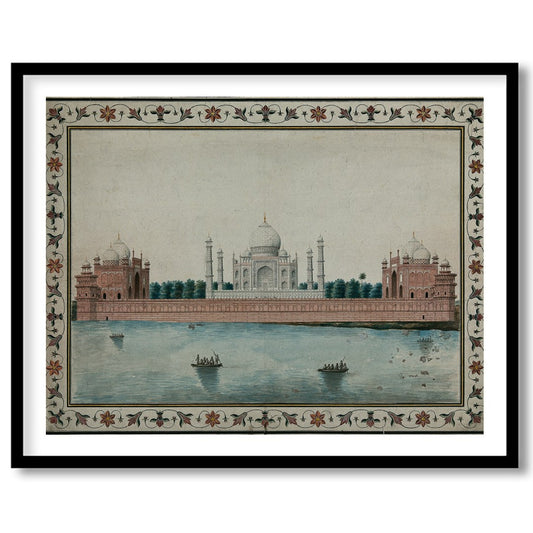 This exquisite artwork captures the timeless beauty of an iconic architectural wonder reflected for bedroom