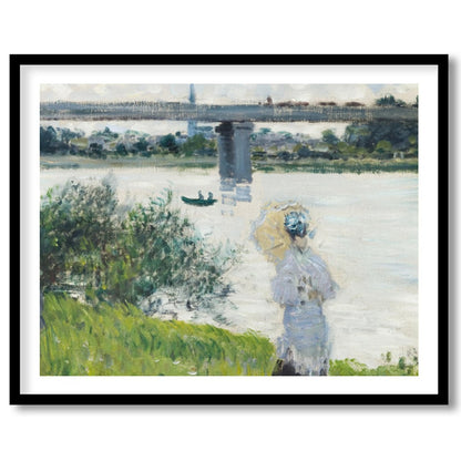 Experience the tranquility of a riverside afternoon with this captivating piece. The gentle for studio