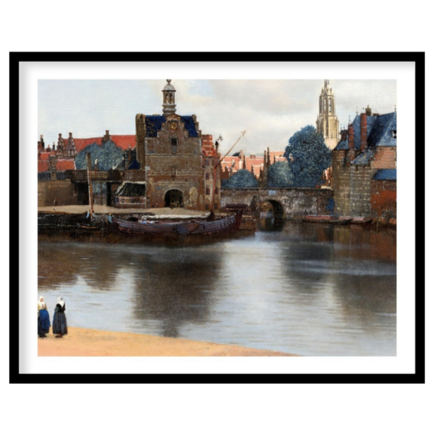 Capture the tranquility of a bygone era with this captivating riverside scene. The subtle interplay for office