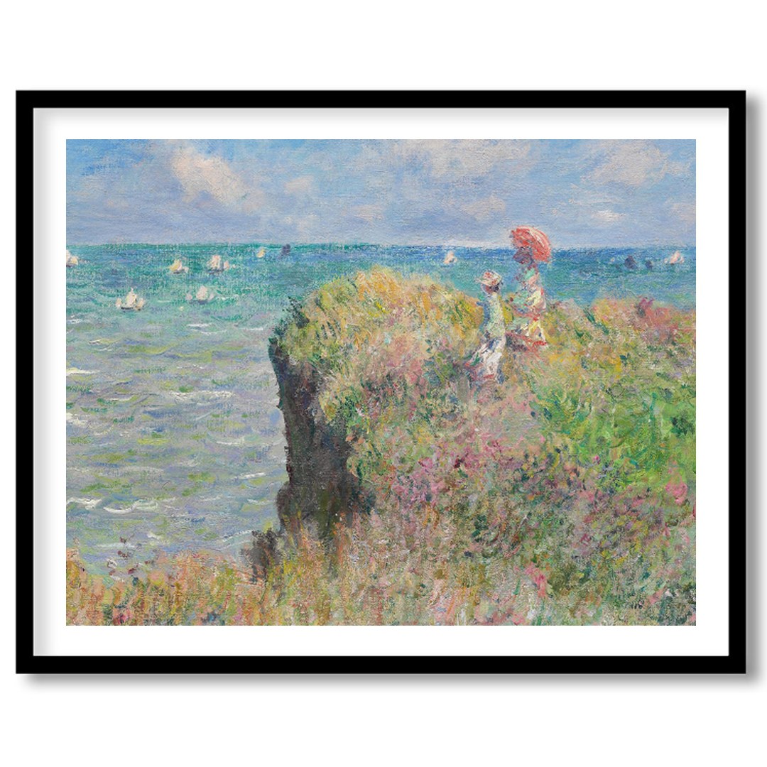 Immerse yourself in the tranquil beauty of this impressionist seaside landscape. With vibrant for area