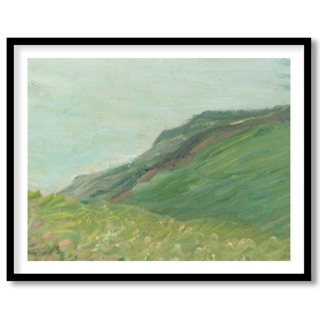 Immerse yourself in the tranquil beauty of this coastal masterpiece. The painting captures a serene for hallway
