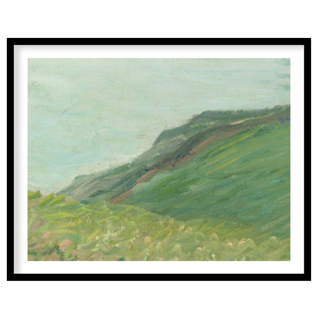 Immerse yourself in the tranquil beauty of this coastal masterpiece. The painting captures a serene for hallway