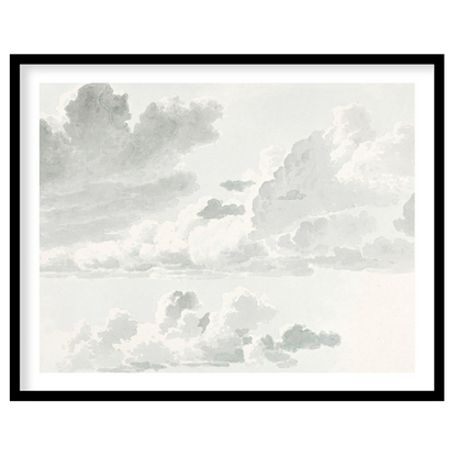 Elevate your space with the 'Serene Sky Sketch,' a soothing wall art piece that captures the for studio