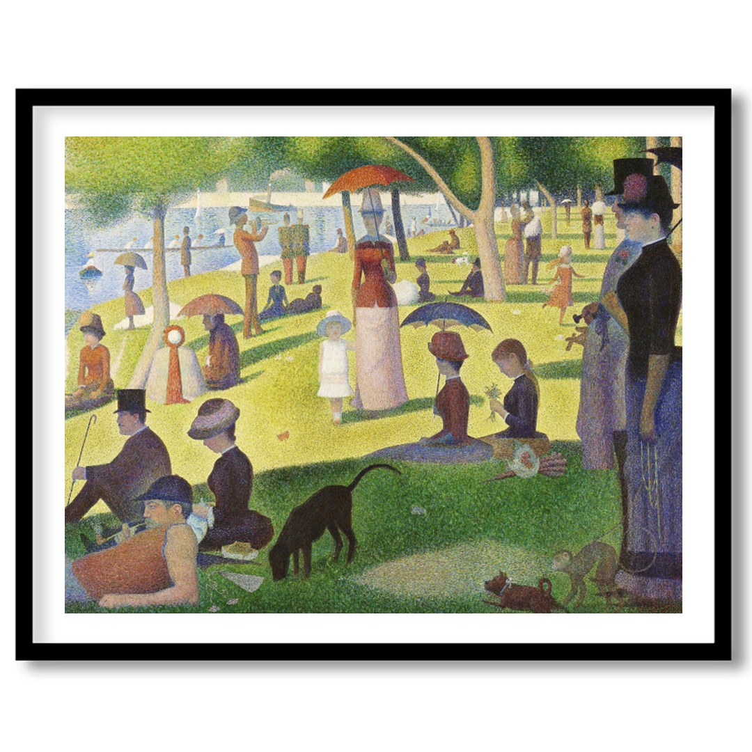 Experience a timeless leisure moment with this captivating artwork depicting a tranquil afternoon for house