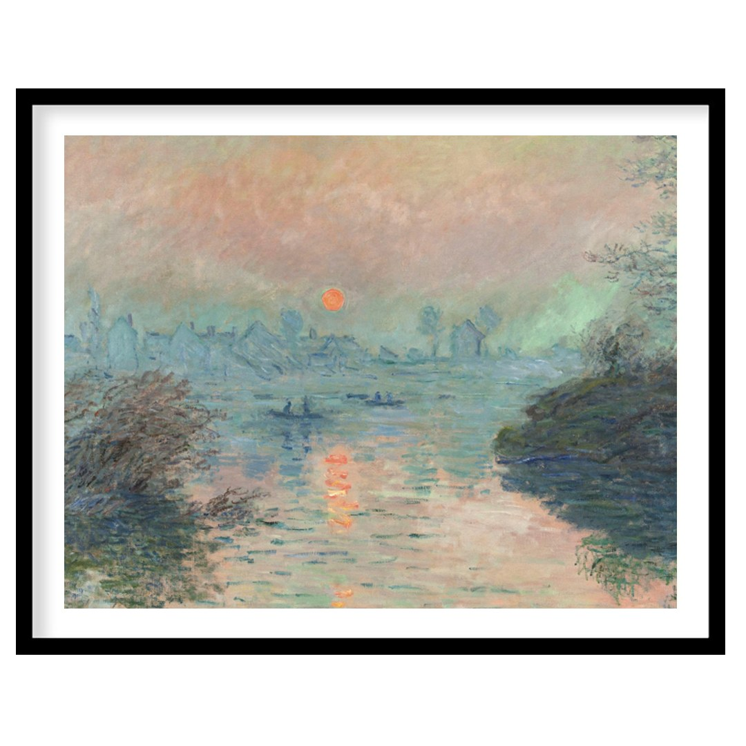 Immerse yourself in the tranquil hues of 'Serene Twilight Over River', a captivating piece that for nook