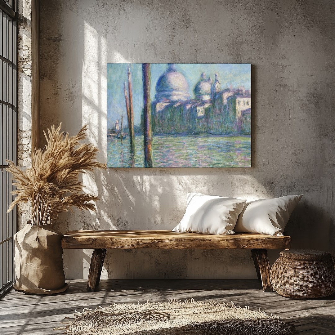 Experience the tranquility of Venice with this stunning impressionist artwork. The gentle for Veranda