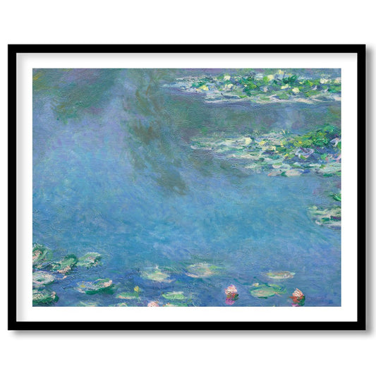 Capture the tranquil beauty of serene waters with this impressionist piece featuring delicate water for bedroom