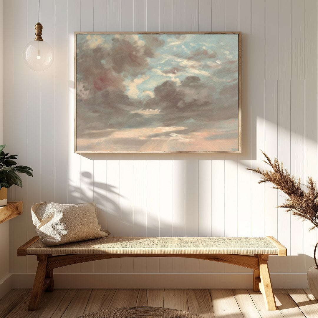 Transform your space with this exquisite cloudscape that captures the essence of serenity. Soft for Hallway